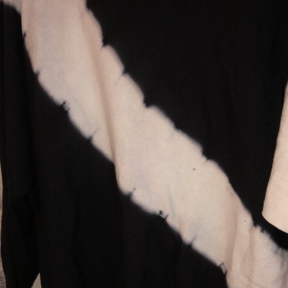 Philosophy Tie Dye Black And White Soft Warm Sweater Size XL - Picture 5 of 13
